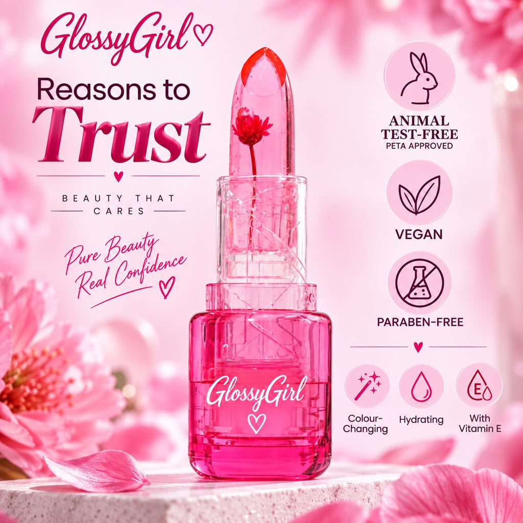 Glossy Girl Jelly Flower Lip Balm