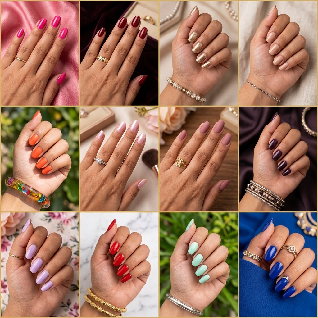 Glossy Girl Nailpaint Set of 12 Shades