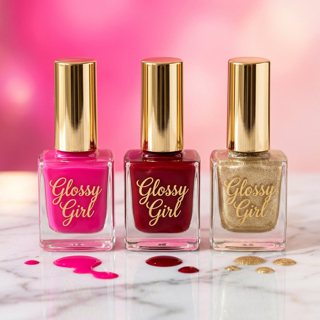 Glossy Girl Nailpaint Set of 12 Shades